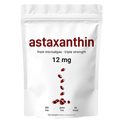 Astaxanthin 12mg Softgels