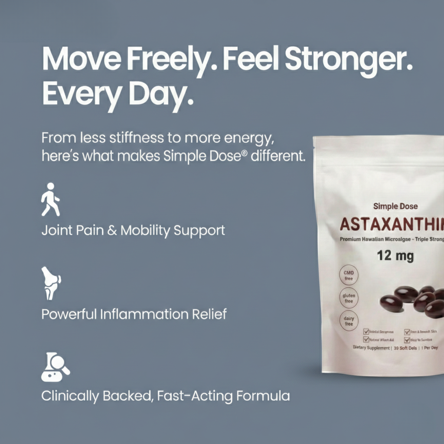 Astaxanthin Cellular Defense Softgels