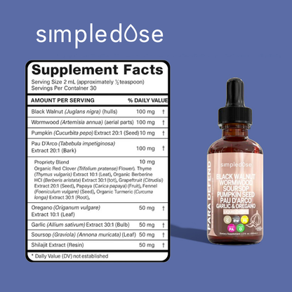 Black Walnut Gut Cleanse Drops