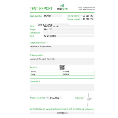 Body Protection Compound ( BPC-157 )