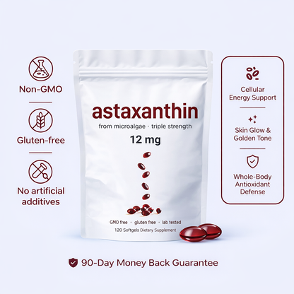 Astaxanthin 12mg Softgels