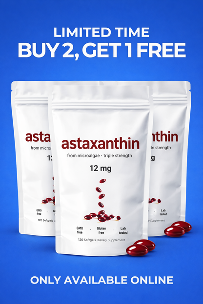 Astaxanthin 12mg Softgels