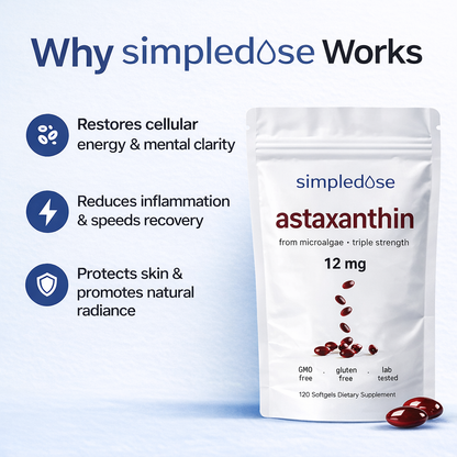 Astaxanthin 12mg Softgels