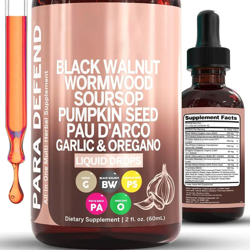 Black Walnut Wormwood Parasite Cleanse