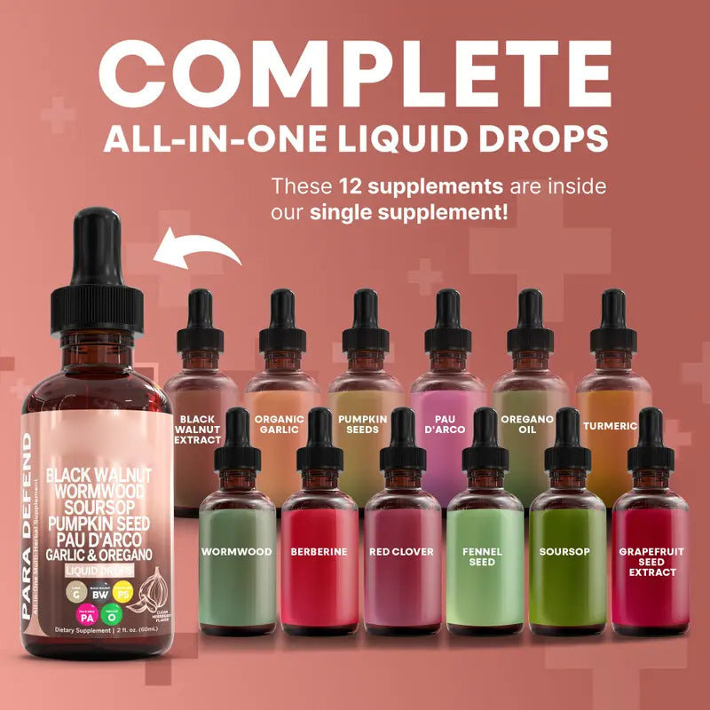 Black Walnut Wormwood Parasite Cleanse